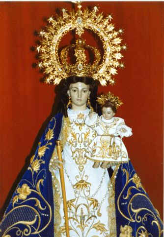 Patrona de Beniel, Virgen del Rosario