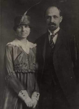 Juan Ramón Jiménez y su Esposa