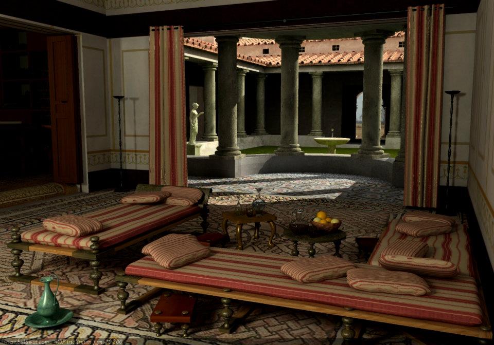 Muebles del Antigua Roma