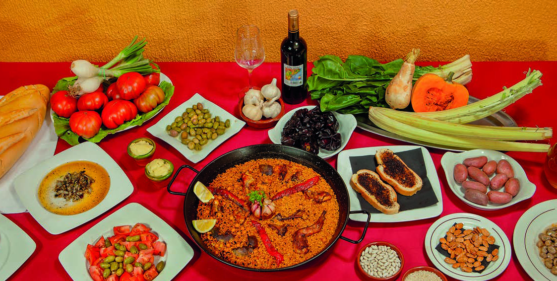 Una magnífica y sabrosa comida de Mutxamel