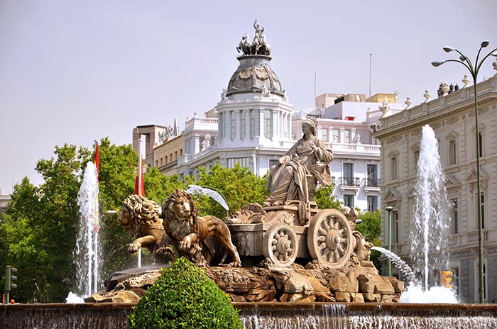 Foto de la Cibeles en Madrid
