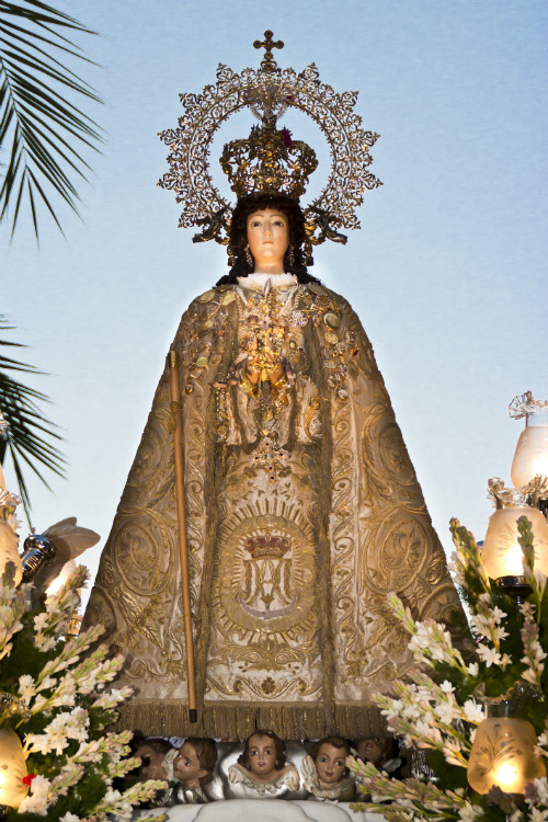 Patrona de Aspe, La Virgen de las Nieves