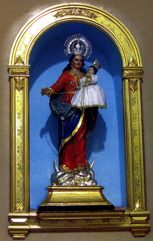 Patrona de Campos del Río, Virgen del Rosario
