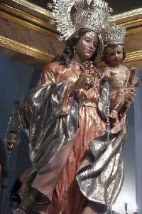 Patrona de La Unión, La Virgen del Rosario