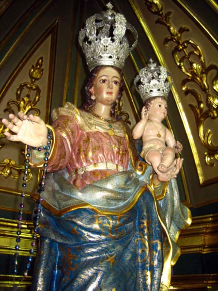 Patrona de Santomera, Virgen del Rosario